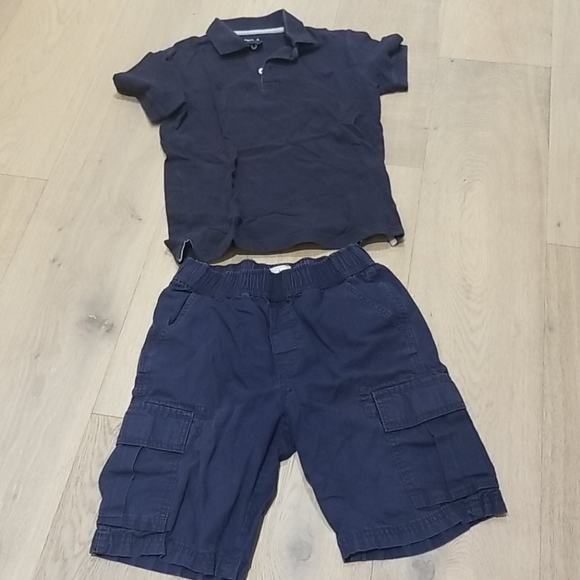 Gap -  navy pants and polo shirts bundle - Picture 3 of 4